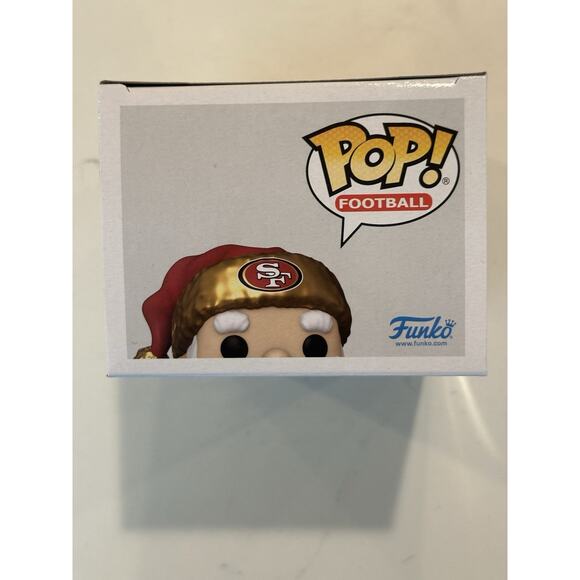 Funko POP! NFL San Francisco 49ers Santa #279 Fanatics 2024 Holiday Ex. #3 - Picture 6 of 7